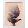 thumbnail image 1 of Fluharty, Thomas 11x14 White Modern Wood Framed Museum Art Print Titled - Poodle, 1 of 4