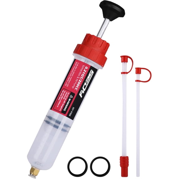 Fluid  - 200cc Multi-Purpose , Oil Suction Pump, Manual Extraction and Filling Pump, Automotive Oil