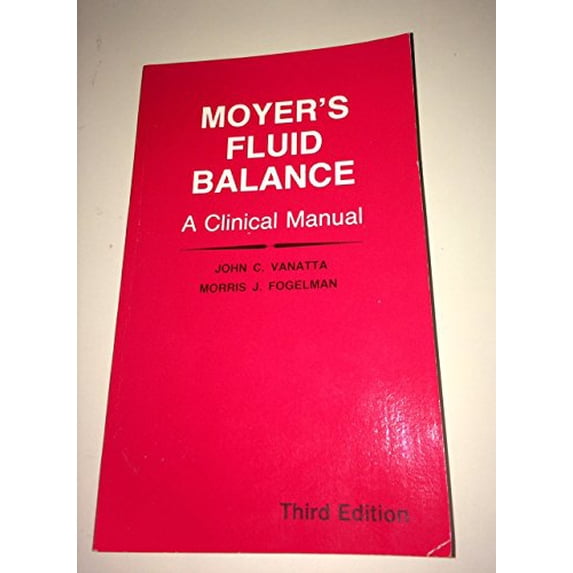 Pre-Owned Fluid Balance: A Clinical Manual Paperback