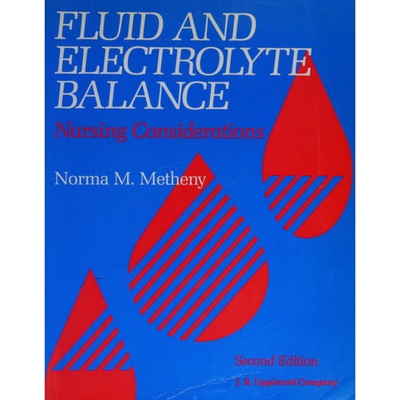 Pre-Owned Fluid Electrolyte Balance Paperback Norma M. Metheny