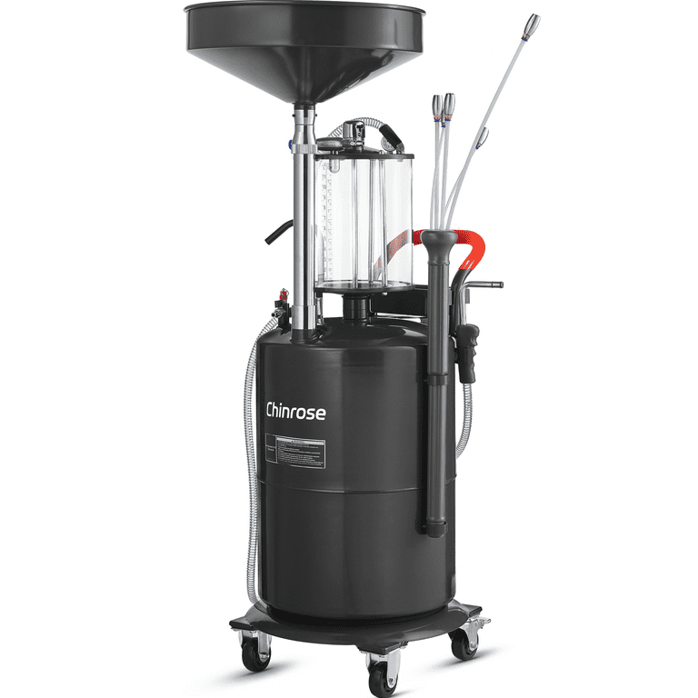 Fluid Extractor with 26.4 Gallon(100L) Oil Tank and 3.17 Gallon