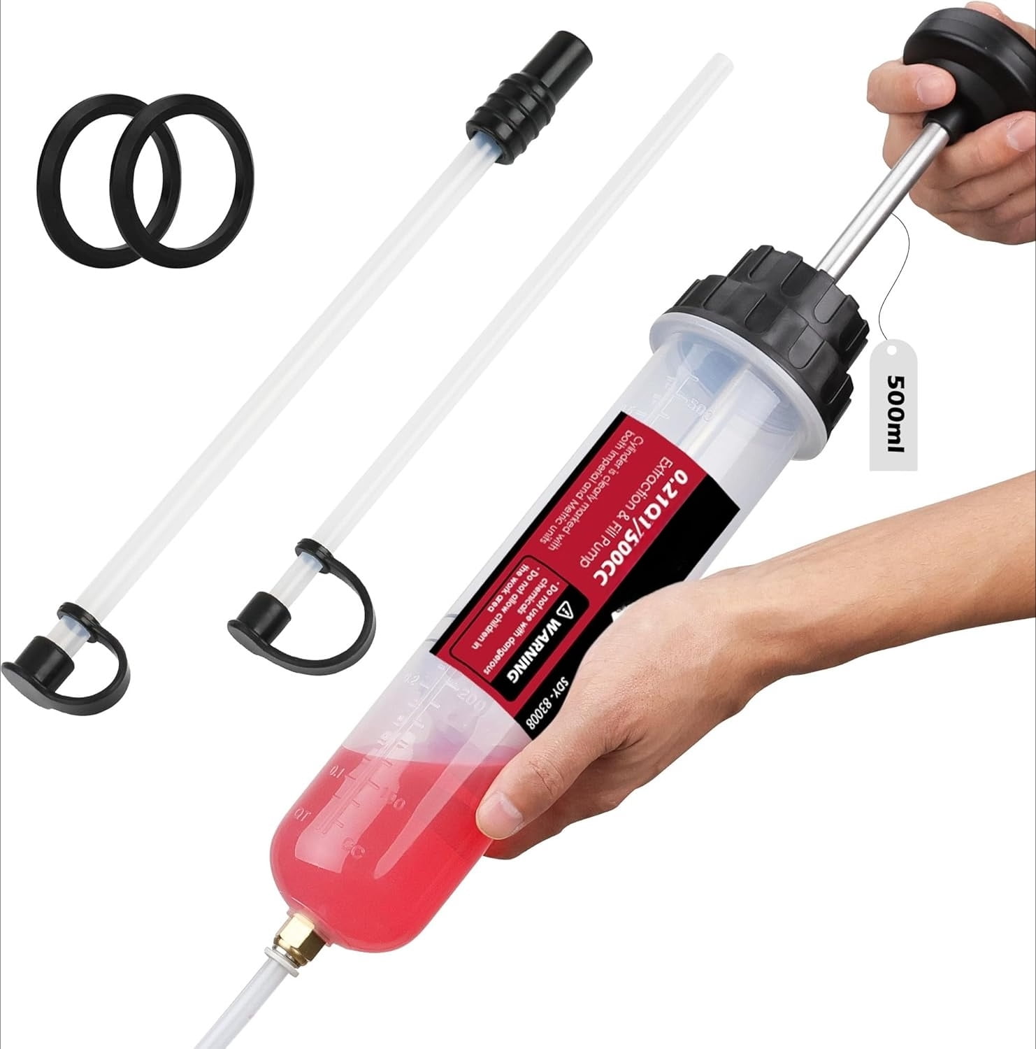 Syringe Extractor Fluid Extractor - Multi-Purpose Syringe, Oil Suction Pump, Manual ...