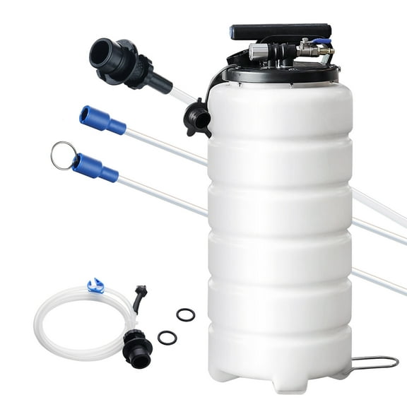 Fluid Extractor Pneumatic or Manual Oil Change Vacuum Pump 4 Gallons/15L