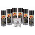 thumbnail image 1 of Fluid Film Black Penetrant & Lubricant, 11.75 oz (6 Aerosol Cans) with DU-MOST Extension Wand Kit, 1 of 6