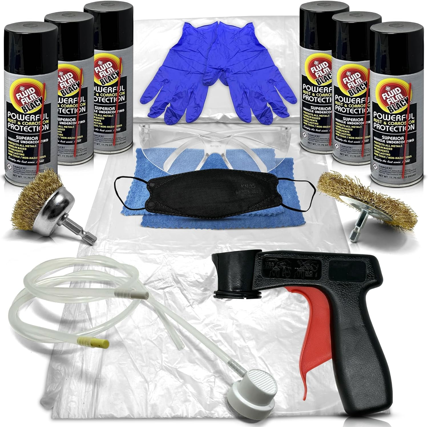 Fluid Film Black fluid film Converter Spray with Rust Remover