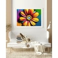 thumbnail image 1 of Fluid Floral Forms - Canvas Wall Art, 1 of 2