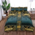 Fluid Leaves Duvet Cover Set King Double Full Twin Single Size Bed