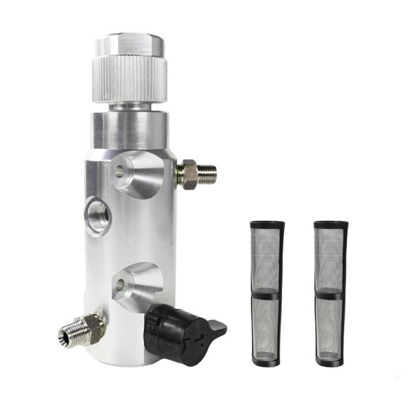 Fluid Manifold Filter Assembly Return Valves for 390 395 490 495 595 Airless Paint Sprayer Replace 15G455 Easy to Use