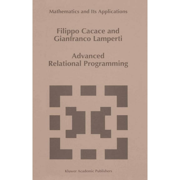 Fluid Mechanics and Its Applications Advanced Relational Programming, Book 371, (Hardcover)