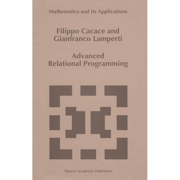Fluid Mechanics and Its Applications Advanced Relational Programming, Book 371, (Hardcover)