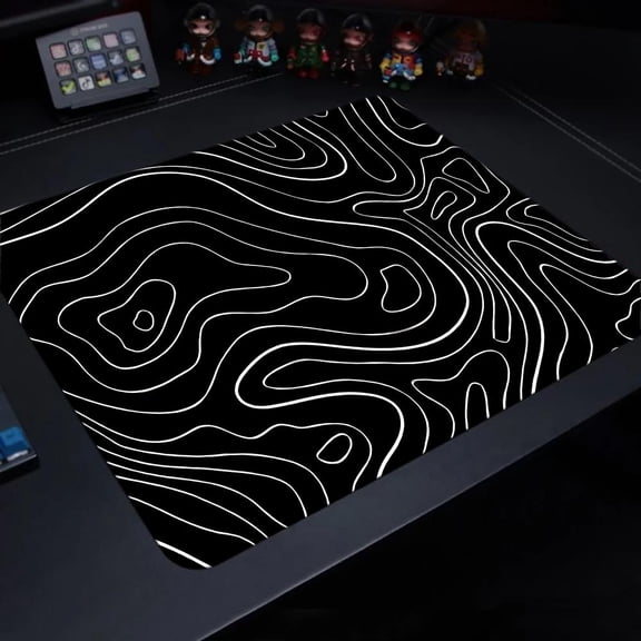 Fluid Mouse Pad Multiple Sizes Large Square Computer Office Game Table Mats Rubber Anti-slip Mousepads Small Decor Desk Pads