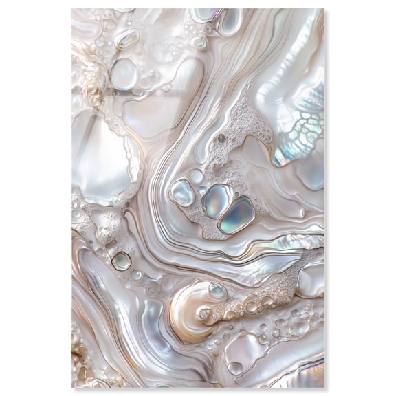 Fluid Preciousness II Acrylic Geode Wall Decor by Art Remedy, Ready to Hang, 10 x 15