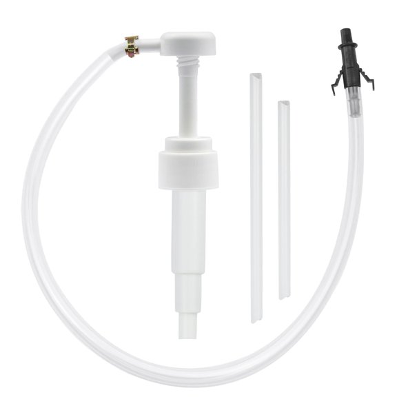 Fluid Pump for Quart Bottles 3rd Hand Adapter 8CC per Stroke 2 Suction Tubes