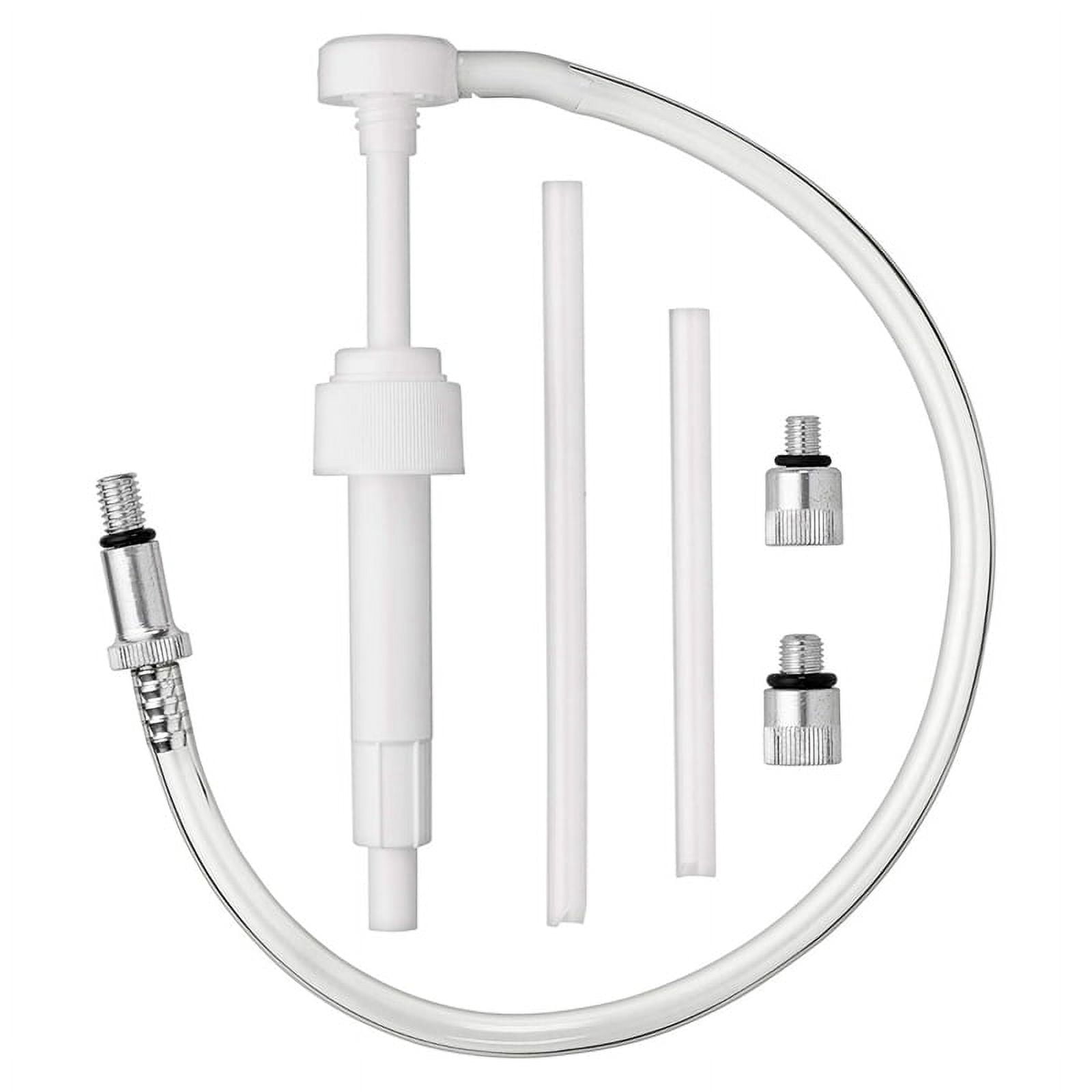 Fluid Pump for Quart Bottles ,Gear Oil,Transmission and Differential Fluid with This 8cc Hand Pump with 28mm Bottle Cap