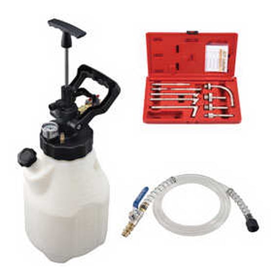 Circle 9 Tools NN65801 Fluid Refilling System Kit with 12.5L (3.3 Gallon) Tank