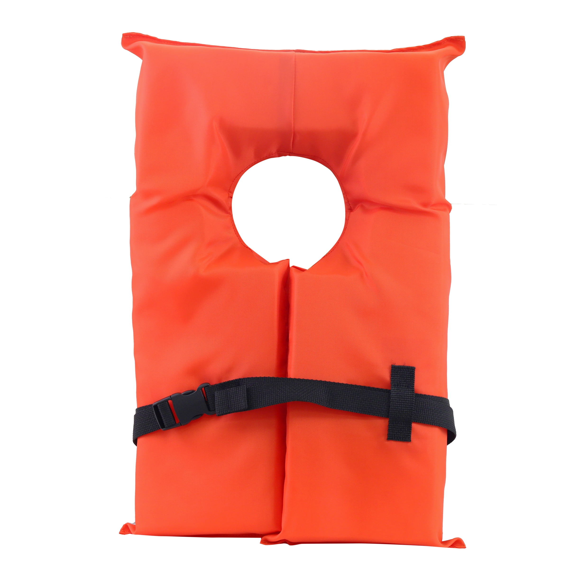 Fluid Universal Orange Unisex Adult Type II Life Vest, One Size Fits Most