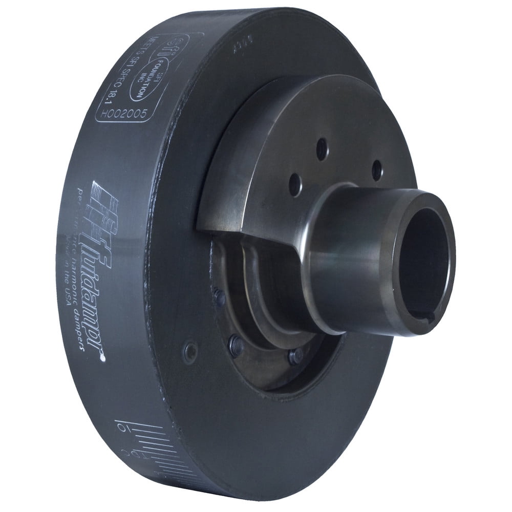 Fluidampr Ford 289, 302, 351 / 400 CID V8 External balance (w/ 28oz CW) Steel Balanced Damper - 650211 Fits select: 1966-1968 FORD MUSTANG, 1993-1995 FORD F150