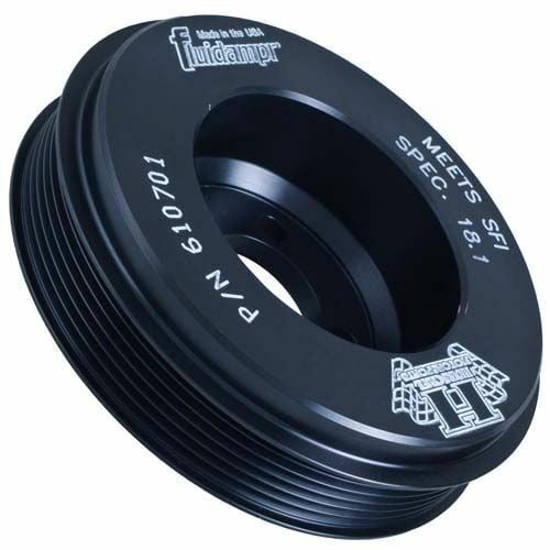 Fluidampr Ford 302 HO (5.0L) V8 External balance (w/ 34oz CW) Steel Balanced Damper - 650221 Fits select: 1984-1985 FORD LTD, 1991-1992 FORD THUNDERBIRD