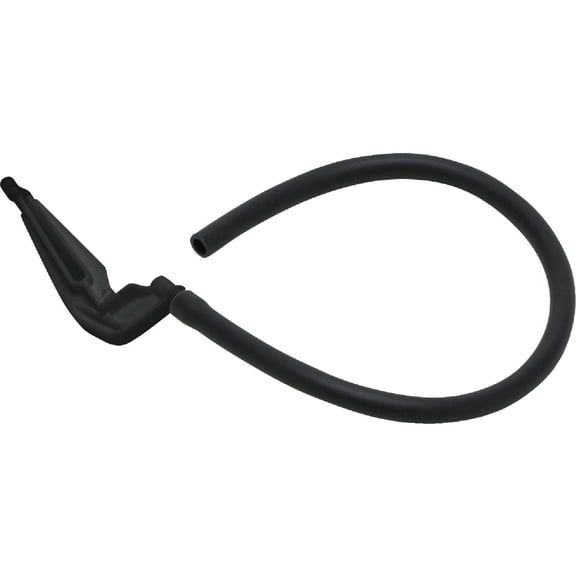 Fluidmaster 218 Toilet Refill Tube and Clip Replacement, For 100,200,200A, 400A and Most Other Valves , Black