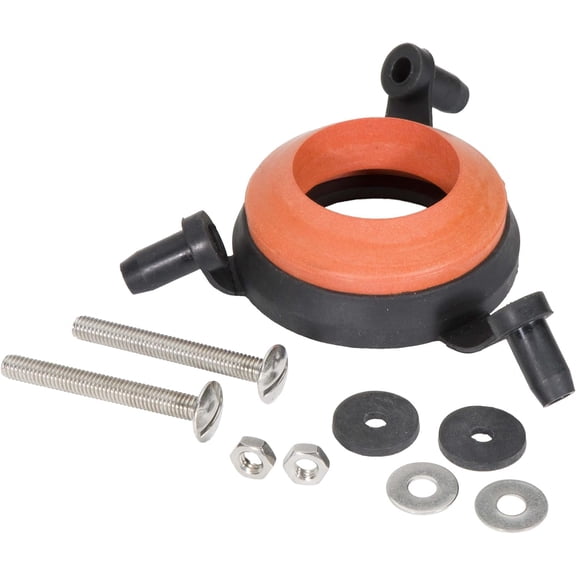 Fluidmaster 2602G-008 Universal 2-Inch Tank-to-Bowl Gasket System
