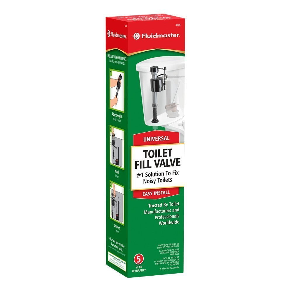 Easy Installation Fluidmaster 400A AntiSiphon Toilet Tank Fill Valve