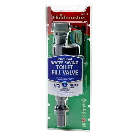 Fluidmaster 400LSRP4 Leak Sentry Fill Valve, New, 1-Pack, Product Weight 0.75 lb