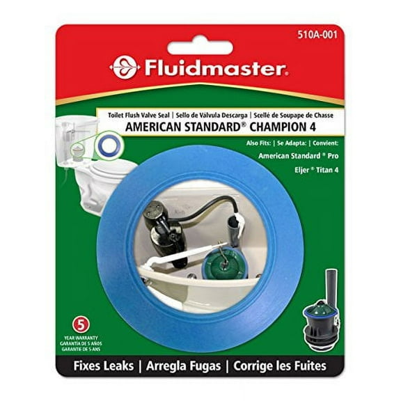 Fluidmaster 510A-001-P10 American Standard and Eljer Replacement Flush Valve Seal, Blue