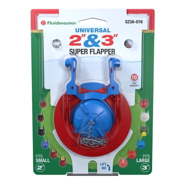 Fluidmaster Universal 2" and 3" Super Toilet Flapper with Adjustable Water Control