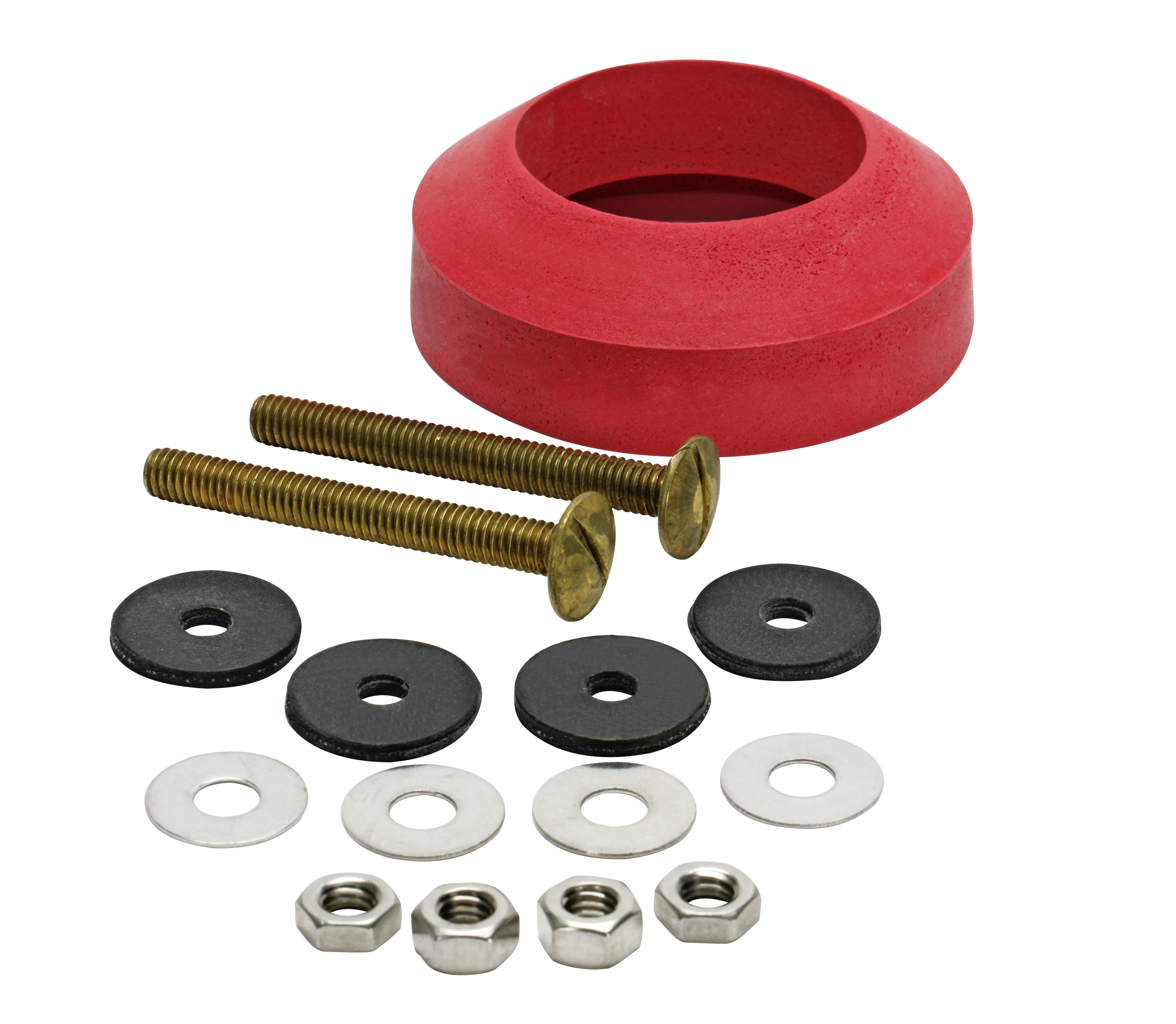 Fluidmaster 6102 Universal 2-inch Tank-To-Bowl Gasket and Hardware 2 Bolts, New, 1-Pack - image 1 of 4