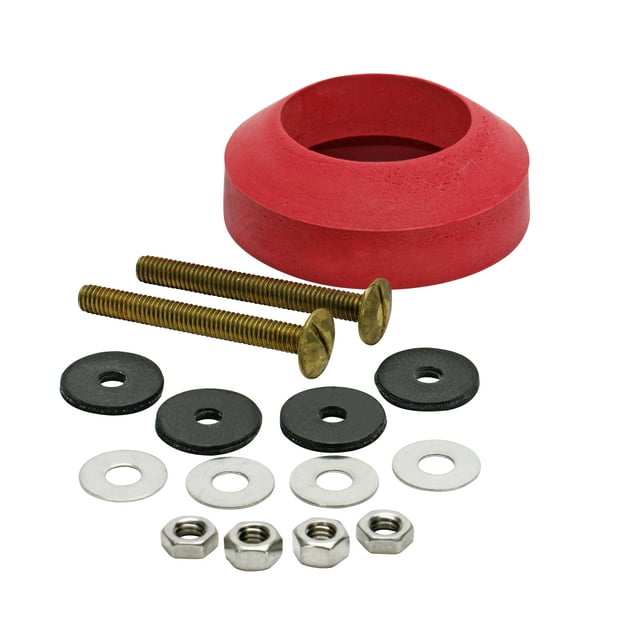 Fluidmaster 6102 Universal 2-inch Tank-To-Bowl Gasket and Hardware 2 Bolts, New, 1-Pack