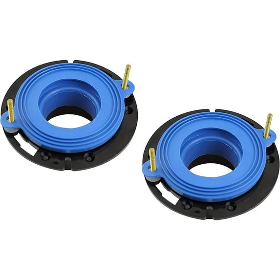 Fluidmaster 7530P8 Universal Better Than Wax Toilet Seal, Wax-Free Toilet Bowl Gasket Fits Any Drain 2 Pack