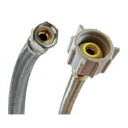 Fluidmaster B1T09 Toilet Connector 3/8 in Compression Inlet 7/8 in Ballcock Outlet 9 in L