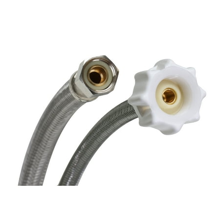 Fluidmaster B1T12CS Click Seal Stainless Steel Toilet Connector 12"
