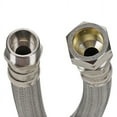 thumbnail image 1 of Fluidmaster B2H18 Braided Stainless Steel Water Heater Connector 18", 1 of 5