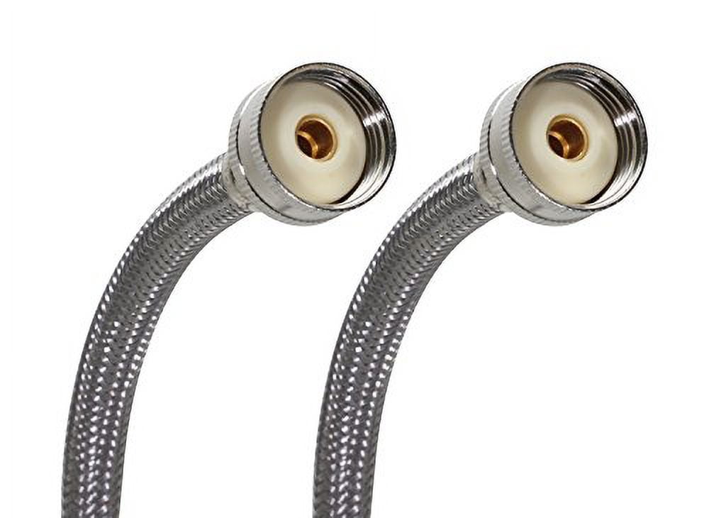 48-Inch Stainless Steel Washing Machine Connector Hose