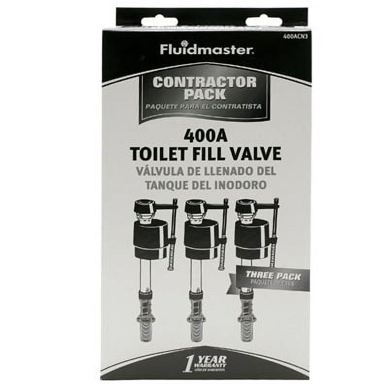 FluidmasterFluidmaster 3 Pack 400A Adjustable AntiSiphon Ballcock 91