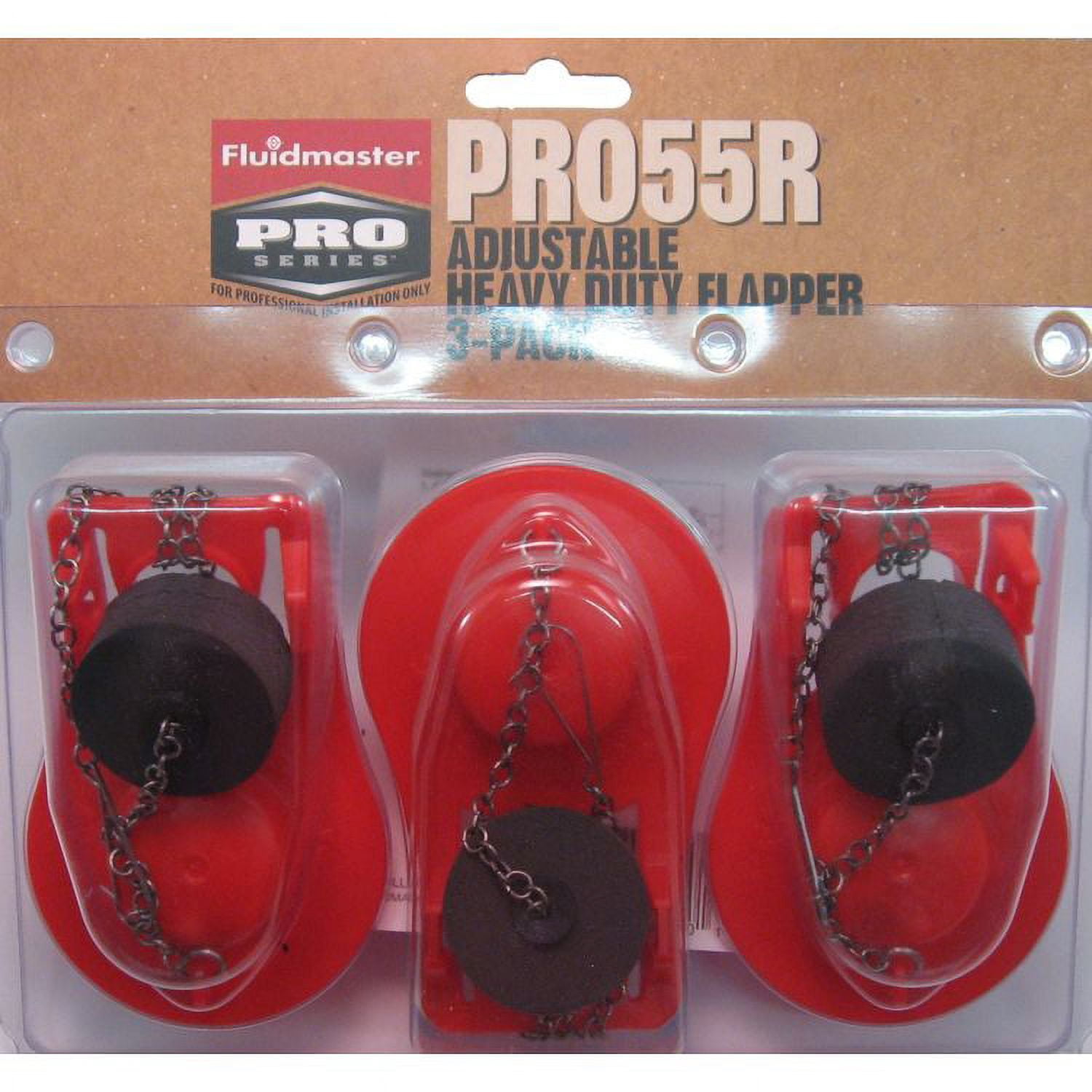 Flapper Lower Fluidmaster PRO55R Heavy Duty Flapper with Float 3 Pack - Walmart.com