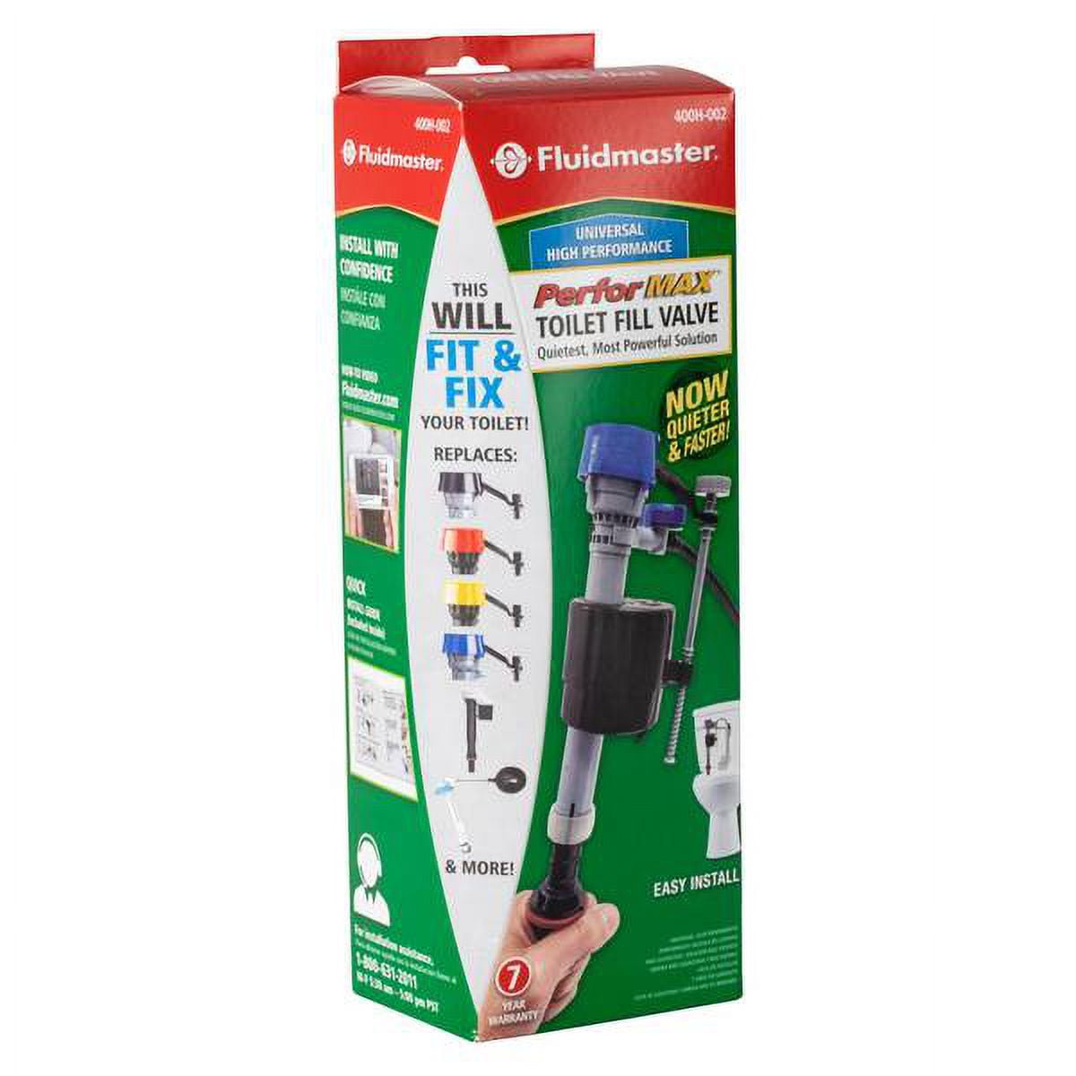 Fluidmaster Performax 2.0 Toilet Fill Valve