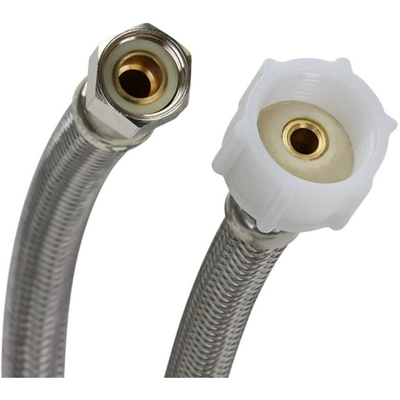 Fluidmaster Pro1t12 12" Toilet Connector, 3/8" Compression X 7/8" Ballcock