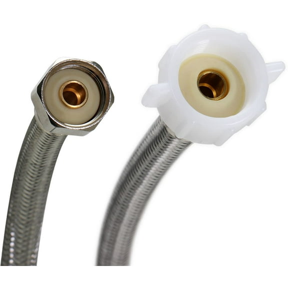 Fluidmaster Pro4t16 16" Toilet Connector, 1/2" F.I.P. X 7/8" Female Ballcock