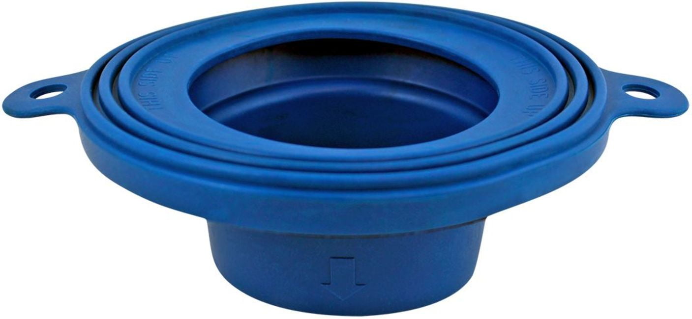 Blue Wax-Free Toilet Bowl Gasket Seal