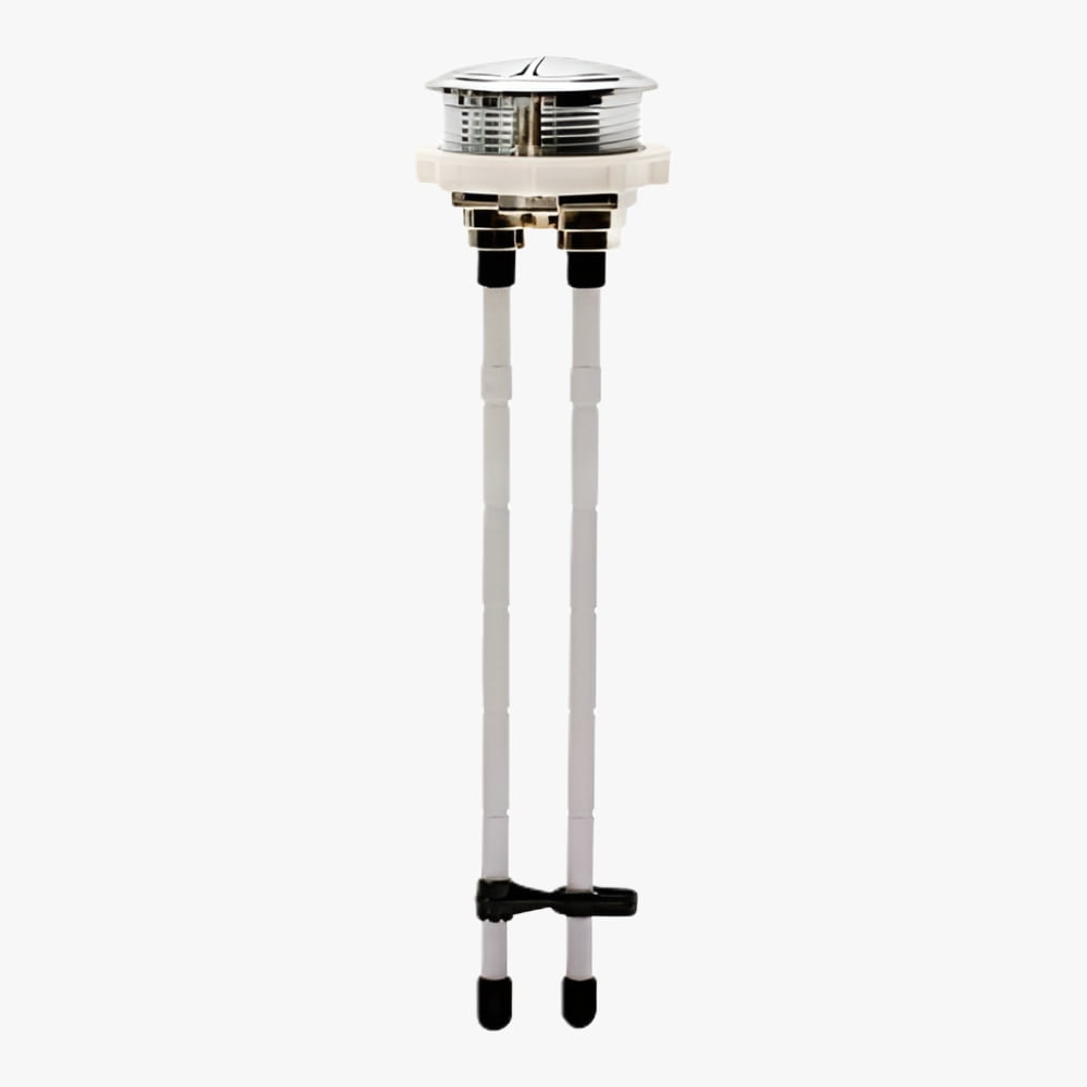 Fluidmaster 800P-48GB Replacement Dual Flush Push Buttons for Glacier Bay Toilets Chrome