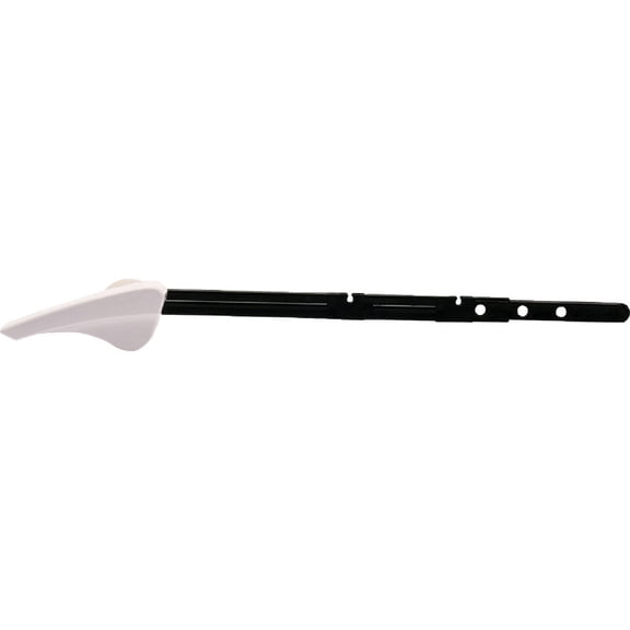 Fluidmaster Sure-Fit Basic White Tank Lever With Plastic Arm - Universal Toilet Handle - White