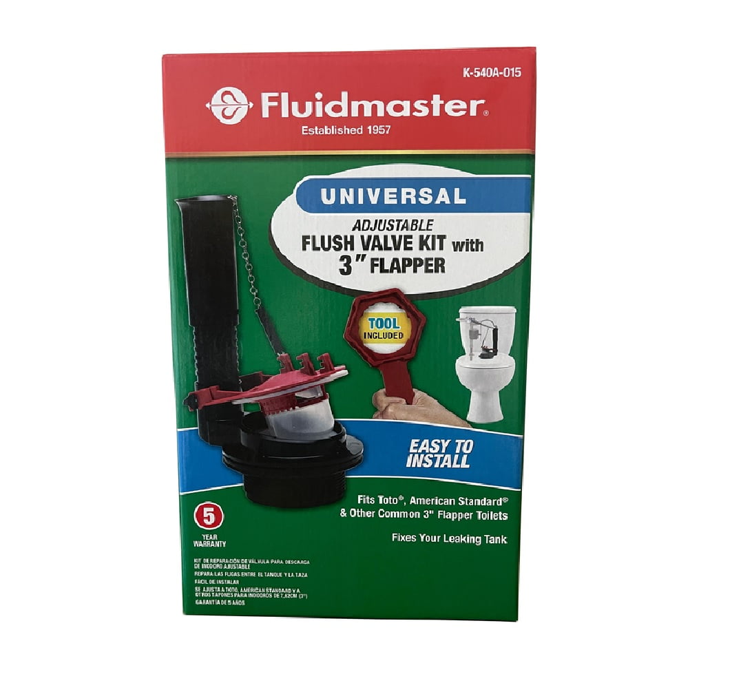 Fluidmaster Universal Flush Valve Repair Kit For HET Toilet, 48 OFF