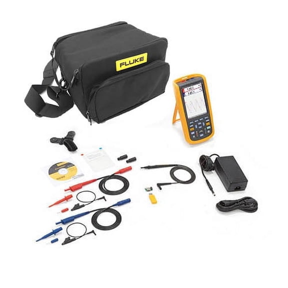 Fluke 120B Series Industrial ScopeMeter Handheld Oscilloscopes