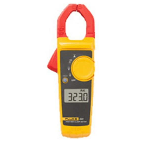 Fluke 323 Clamp Meter, AC/DC, 400A, 65-400 Hertz