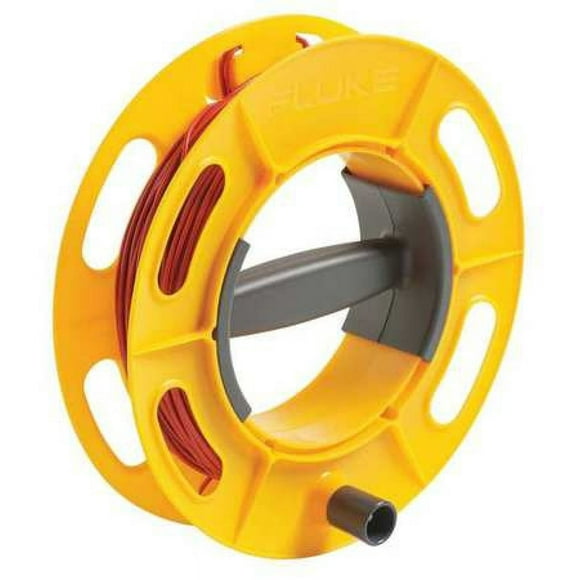 Fluke-CABLE REEL 50M RD Fluke 1623-2/1625-2, Red, Ground/Earth Cable Reel, 50M Wire