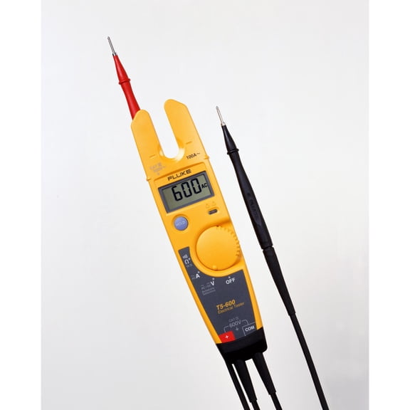 Fluke ELECTRICAL TESTER FLAT 600V Yellow Voltage Tester