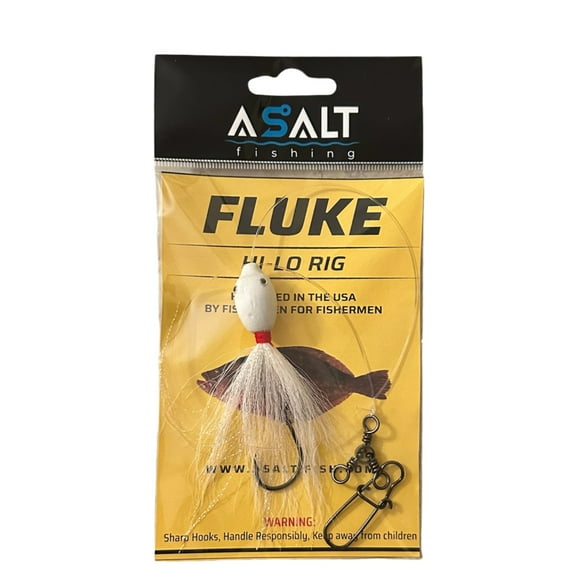 Asalt Fishing Fluke Floating Drift Rig Pink Tesaer