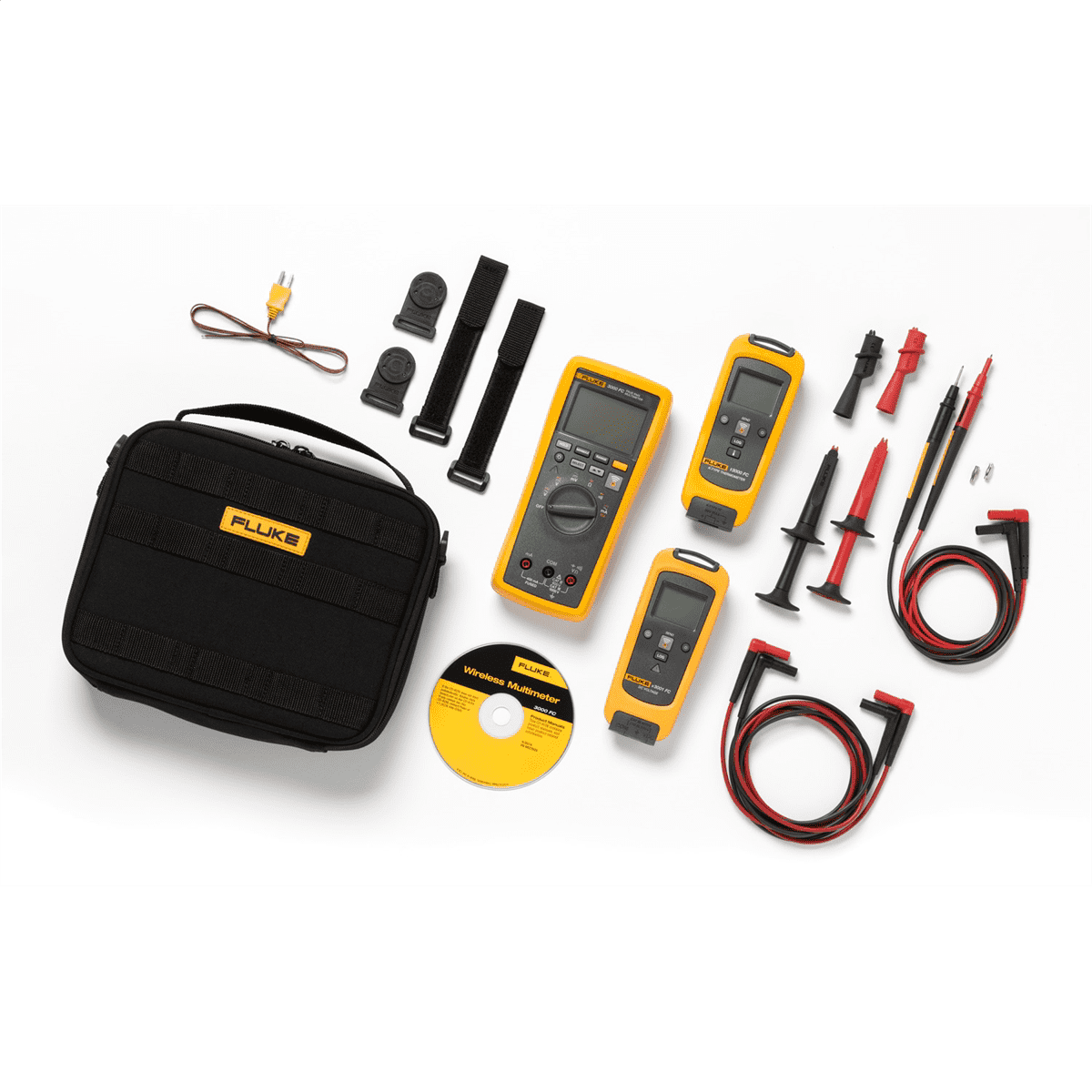 Fluke Fluke Connect Diagnostic Multi Meter Kit Automotive Specialty Parts, 1 lb, 4 Piece